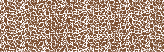 Safari Giraffe Print Table Runner - 96" Wipeable Paper | EnFete Party