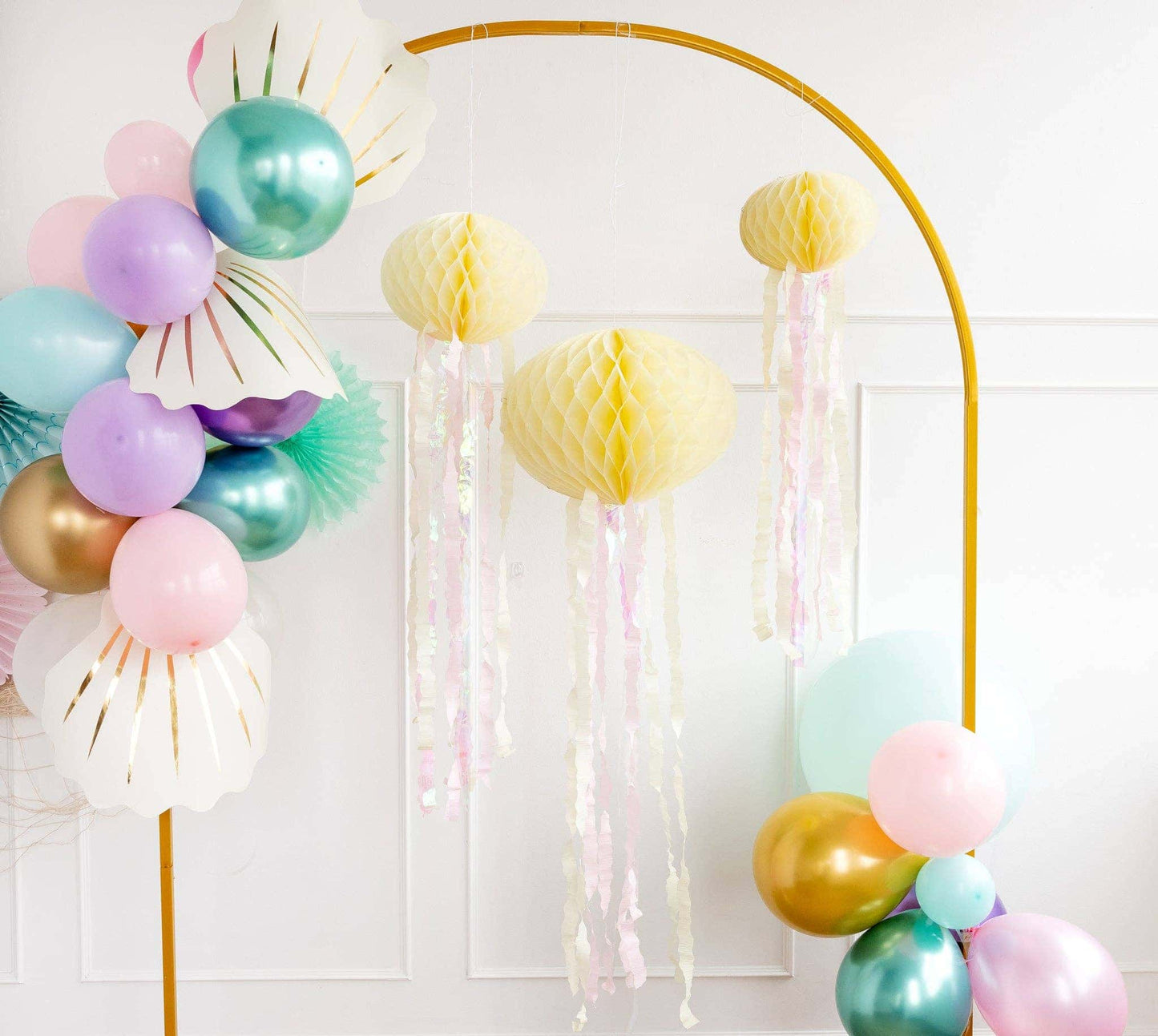Jelly Fish Honeycomb Hanging Party Decorations