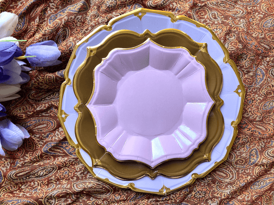 Lilac Dessert Plates | EnFete Party