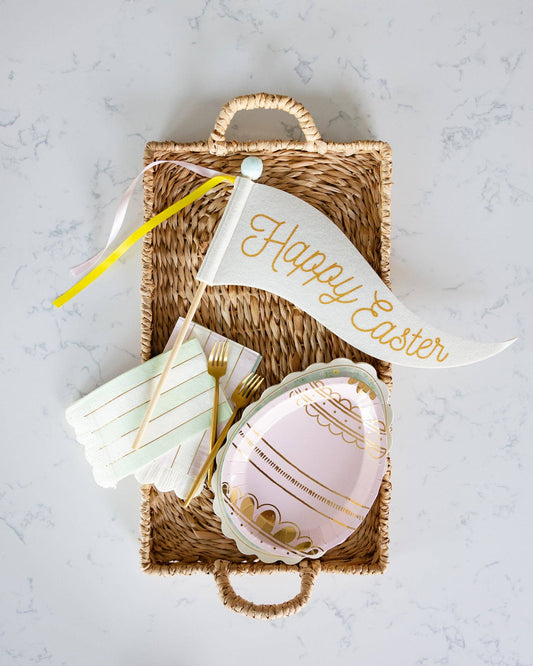 Wavy Easter Pennant Pick | EnFete Party
