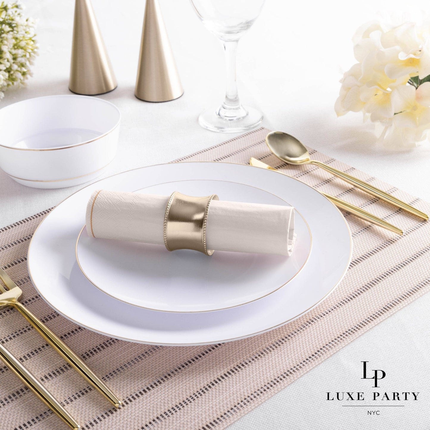 Linen Colored Luncheon Napkins