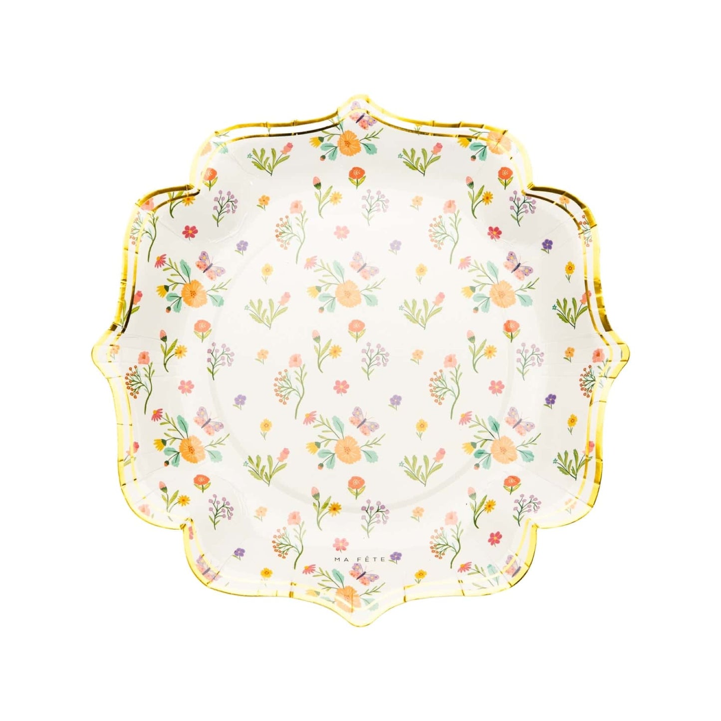 Fancy Tea Party Plates - 4 Designs