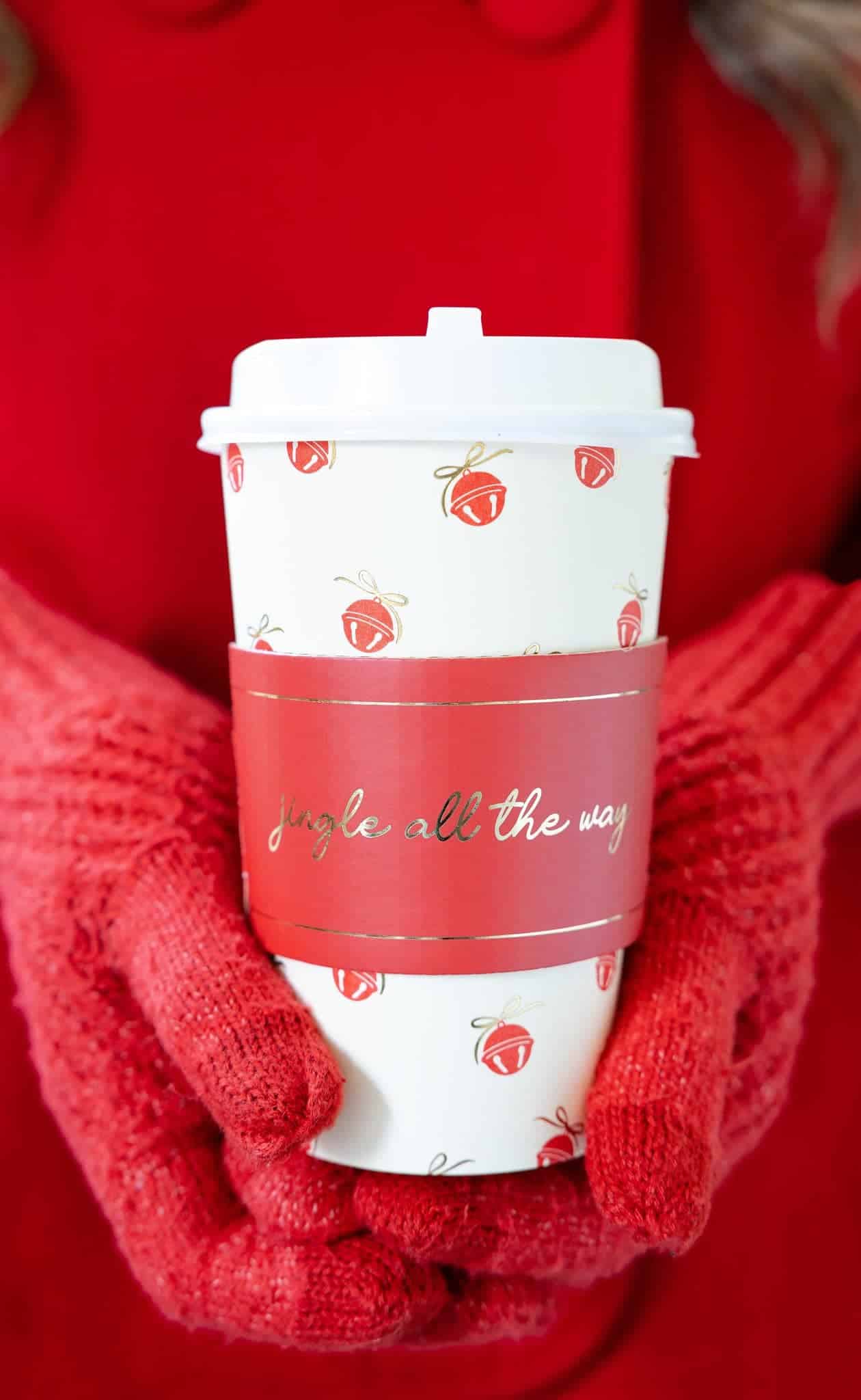 Jingle Bell Coffee Cups
