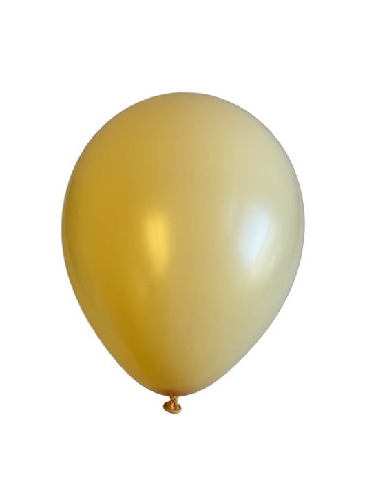 Amber Peach Latex Balloons 11 Inch - Premium Party Balloons Set of 5