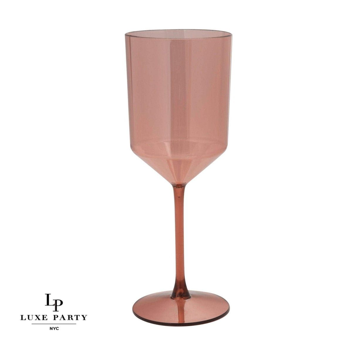 Modern Rose Wine Glasses | EnFete Party