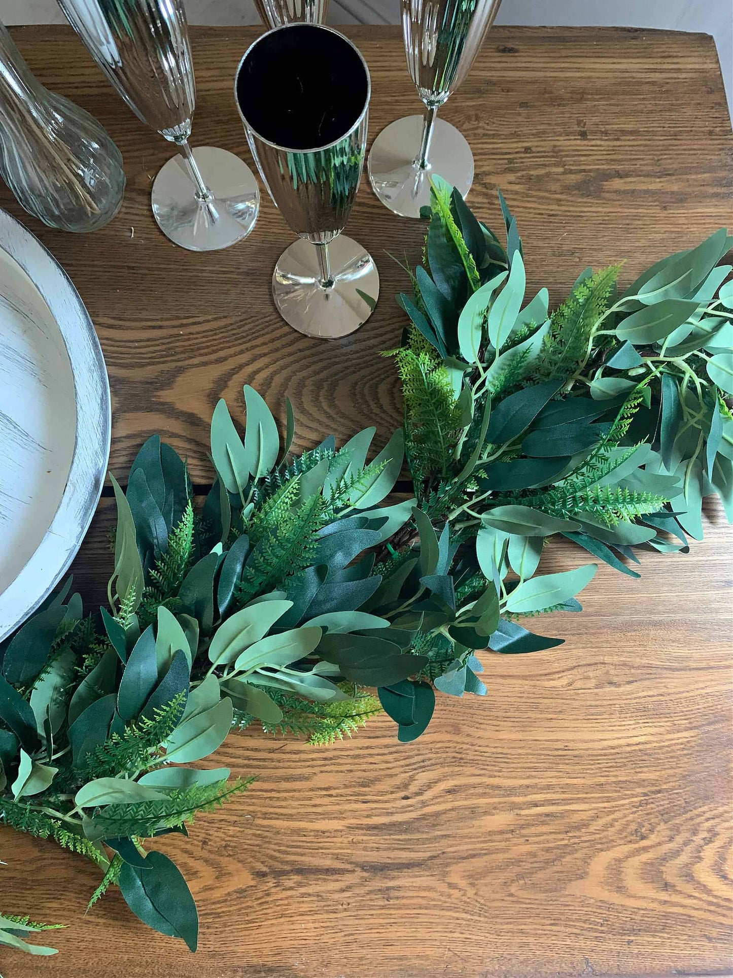 Willow and Fern Fronds Garland