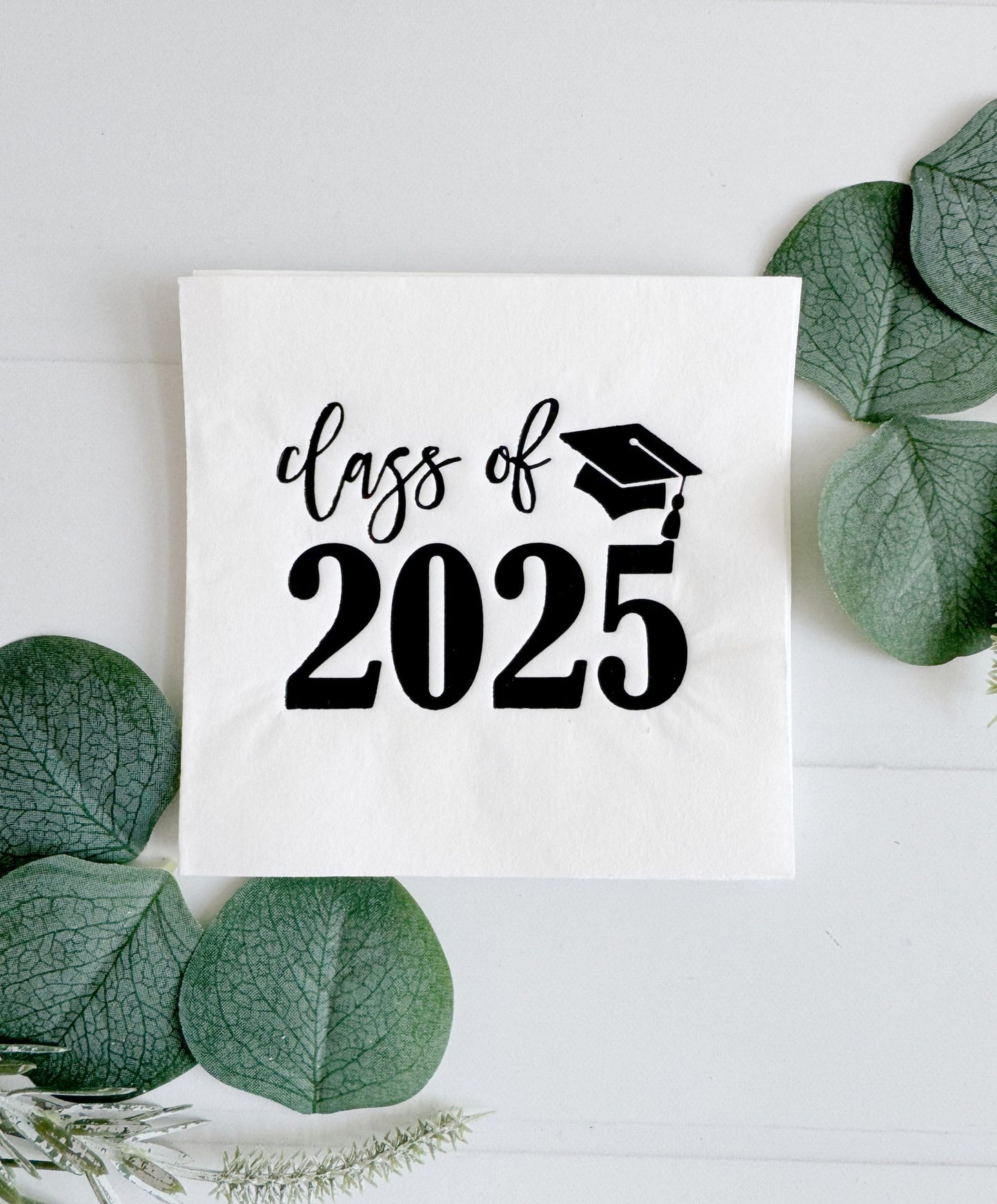 Class of 2025 Graduation Cocktail Napkins