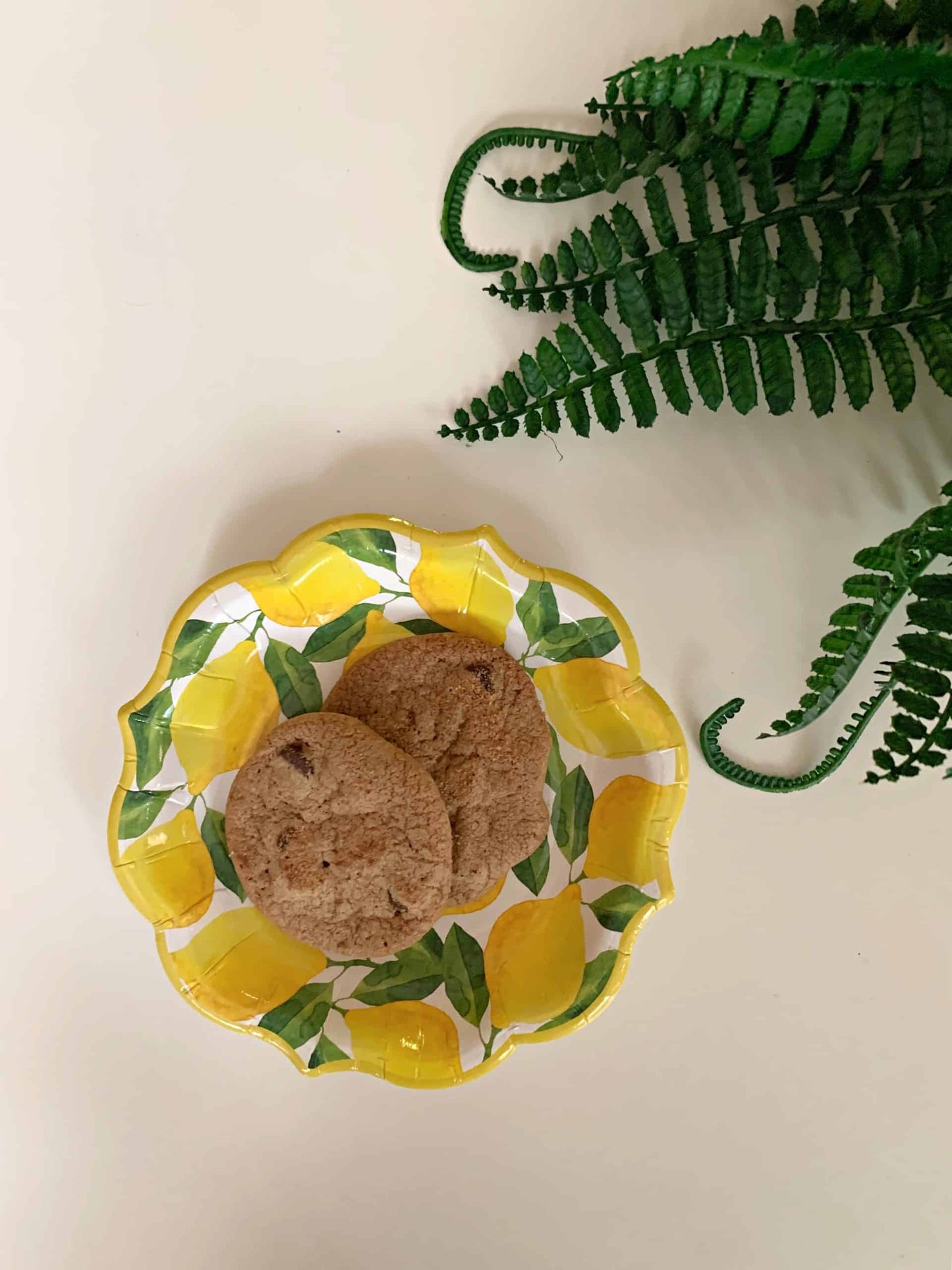 Small Lemon Dessert Plate