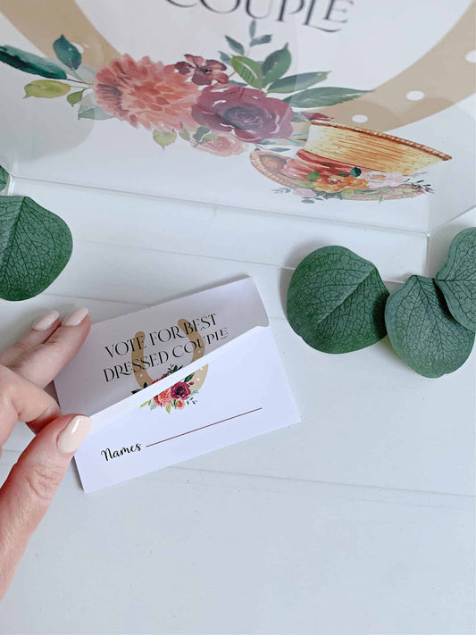 Derby Vote for Best Dressed Couple Pad