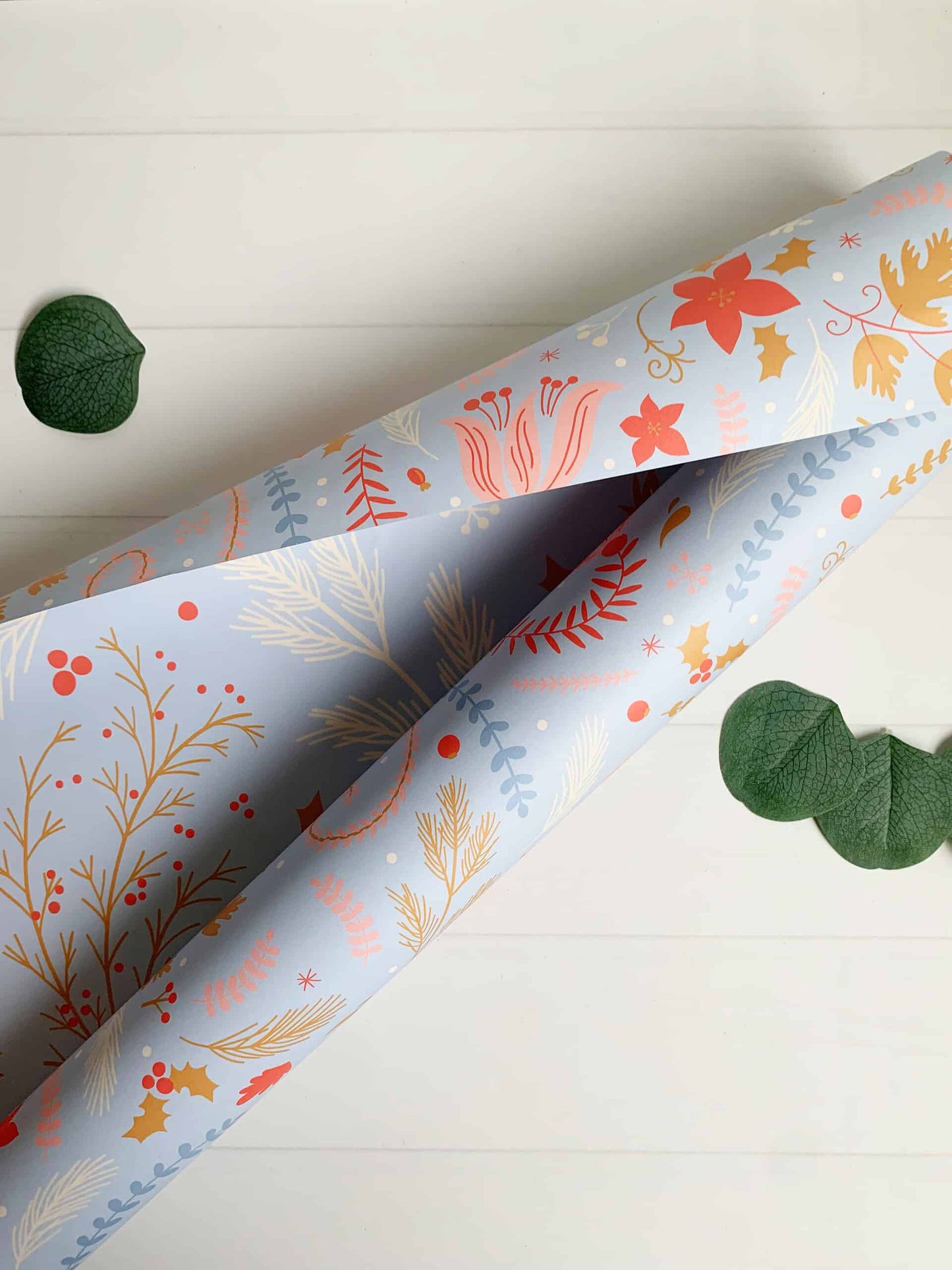 Nordic Deer Holiday Wrapping Paper - Double Sided