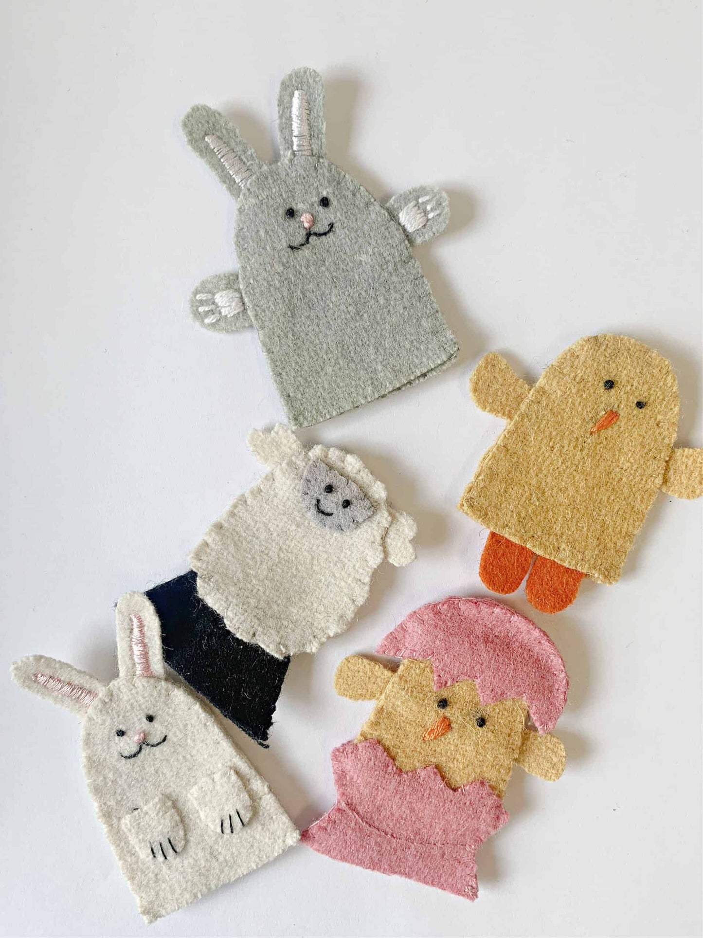 Easter Felt Finger Puppets