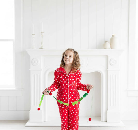Holly Felt Christmas Banner | EnFete Party