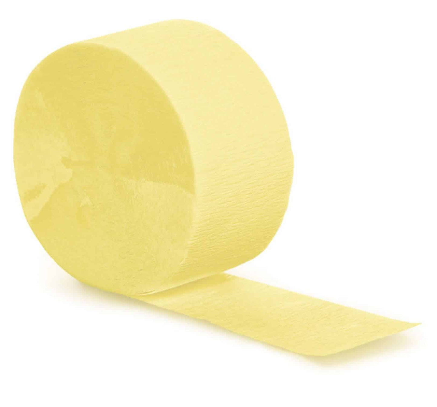 Mimosa Yellow Streamers for Fringe Backdrops