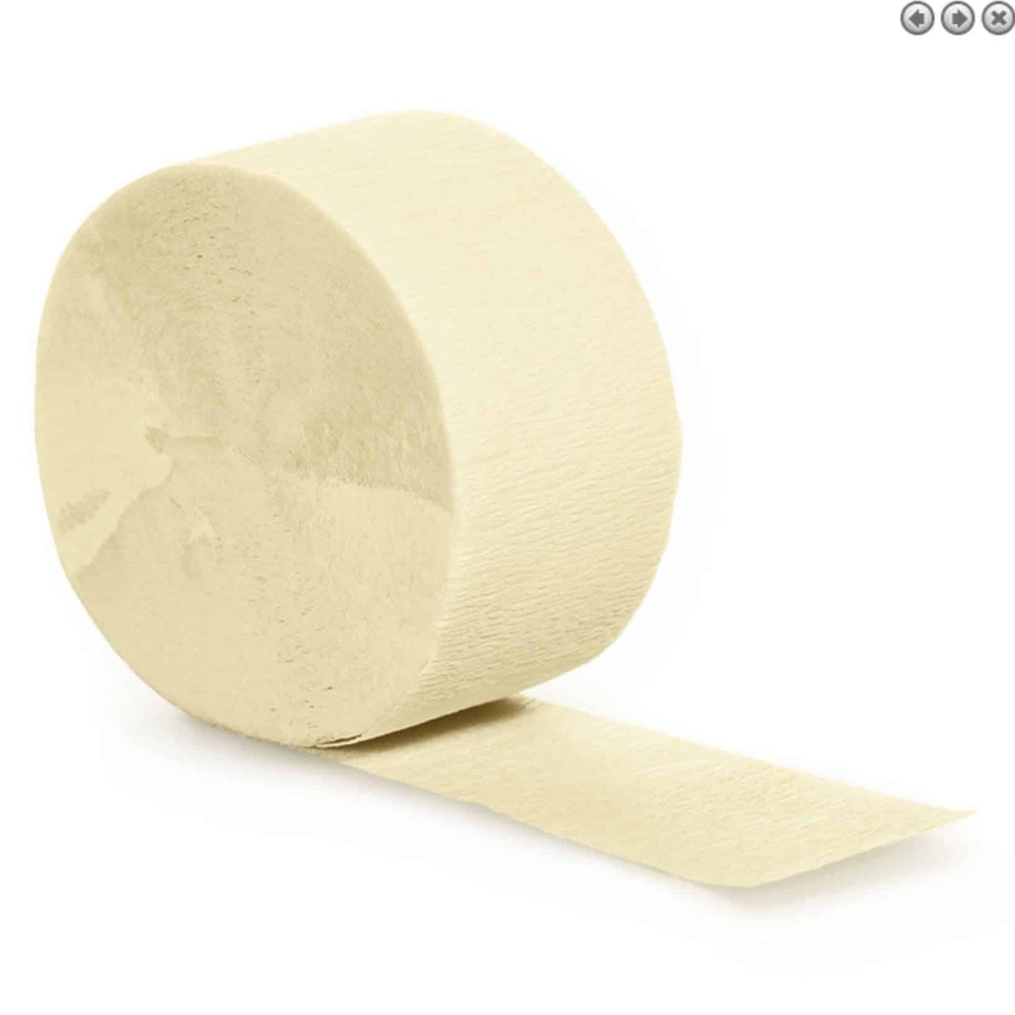 Ivory Streamers for Fringe Backdrops