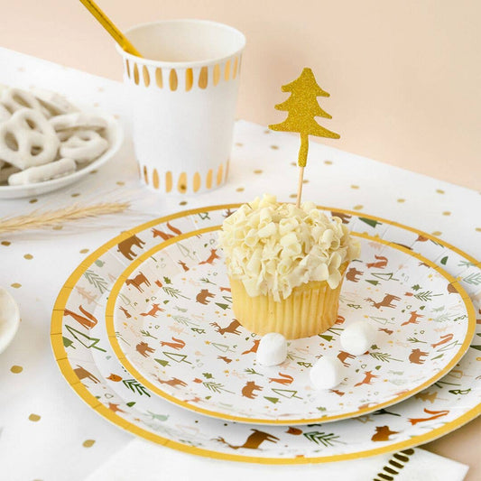 Woodland Camping Party Toppers | EnFete Party