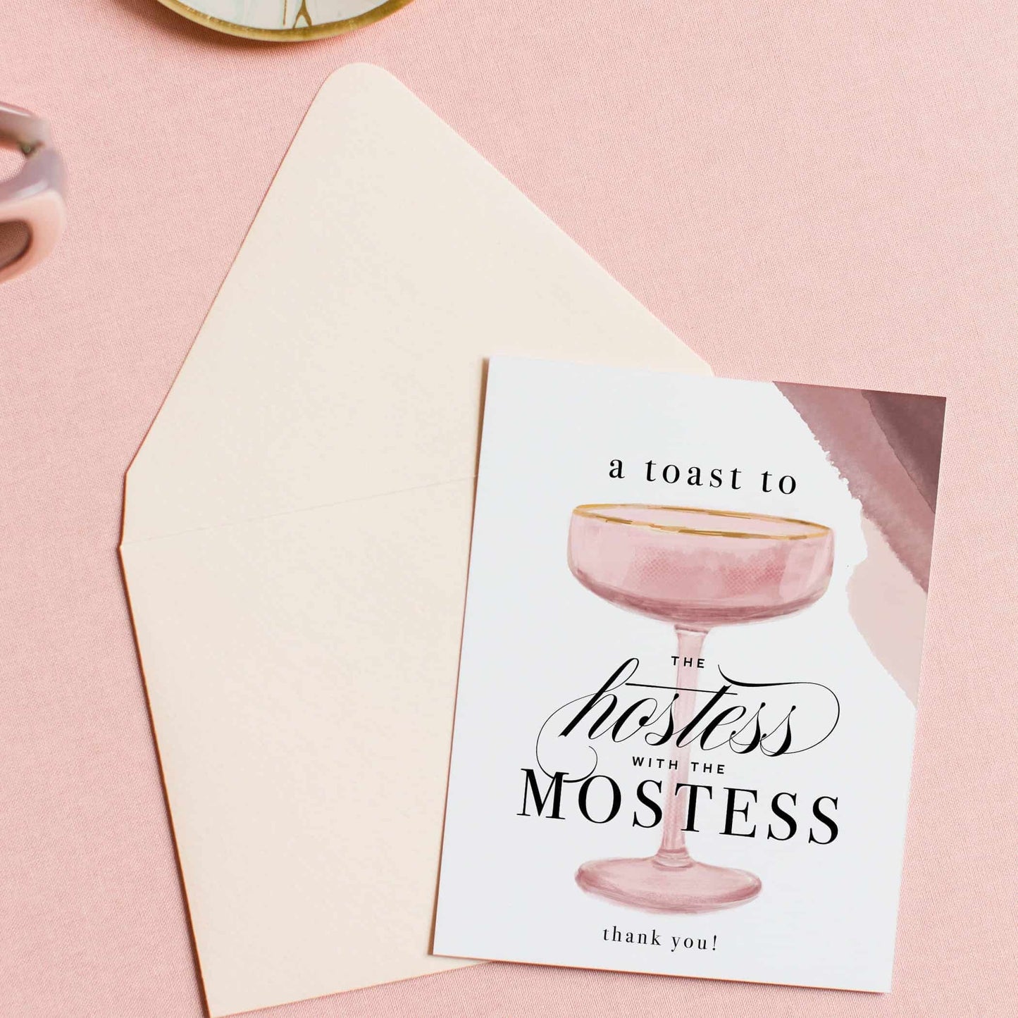 Hostess Thank You Card