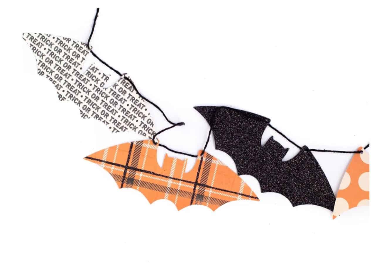 Bat Halloween Garland