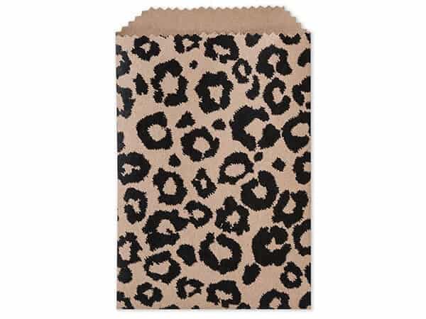 Leopard Print Favor Bags