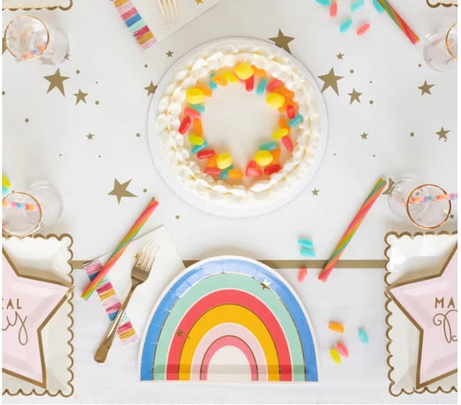 Gold Star Table Runner