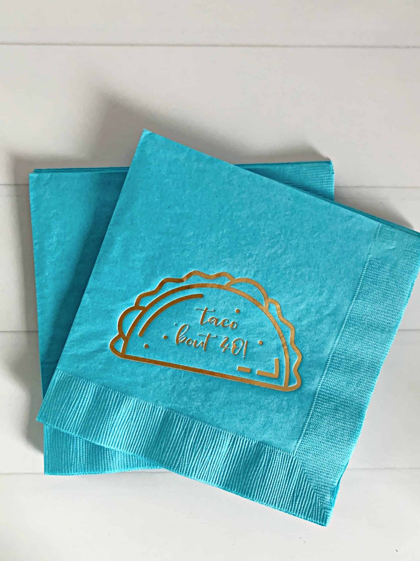 Taco 'bout 40 Napkins