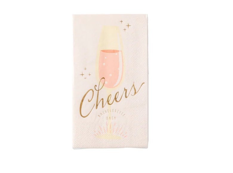 Cheers Bachelorette Bash Napkins