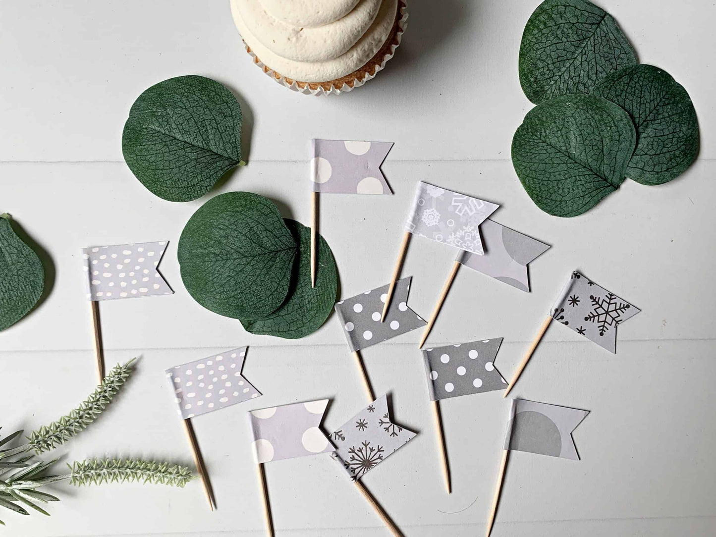 Baby Its Cold Outside Cupcake Toppers