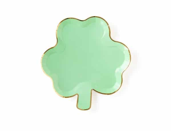 Shamrock Dessert Plates