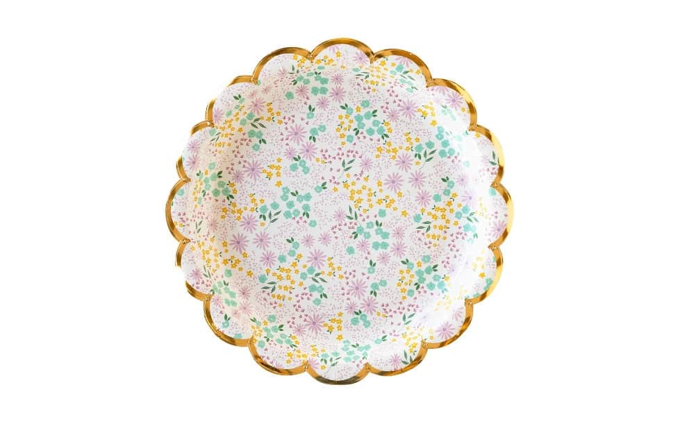Ditsy Floral Cake Plates