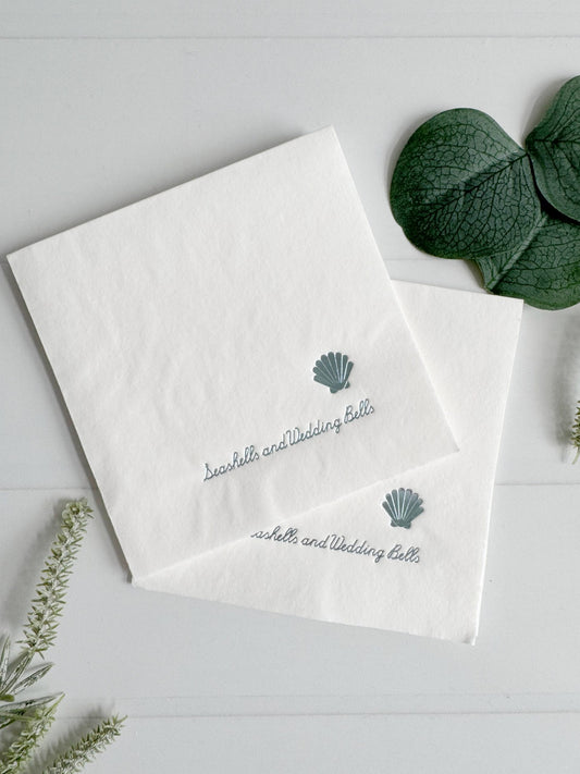 Set sail for a celebration as timeless as the tide with our Seashells and Wedding Bells bachelorette party collection. This dreamy coastal-themed gathering blends breezy beach vibes with elegant pre-wedding charm. Whether you're planning a destination bachelorette weekend by the sea or recreating beachside bliss at home, this curated collection is the perfect backdrop for honoring the bride-to-be in a fresh, stylish, and memorable way.