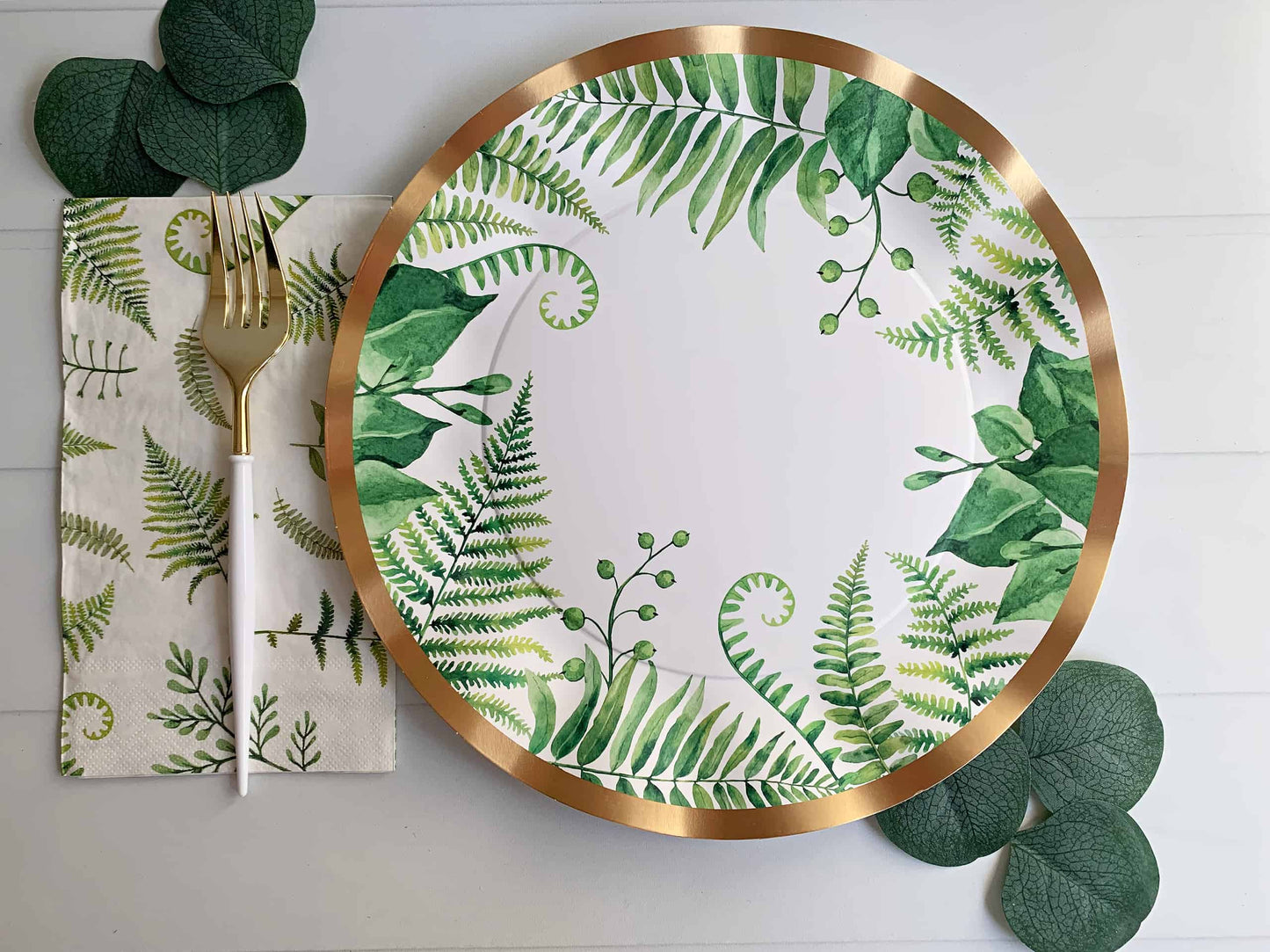 Fern Dinner Plate
