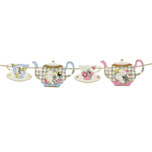 Tea Party Teapot Banner