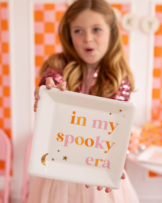 In My Spooky Era Halloween Paper Plates | EnFete Party