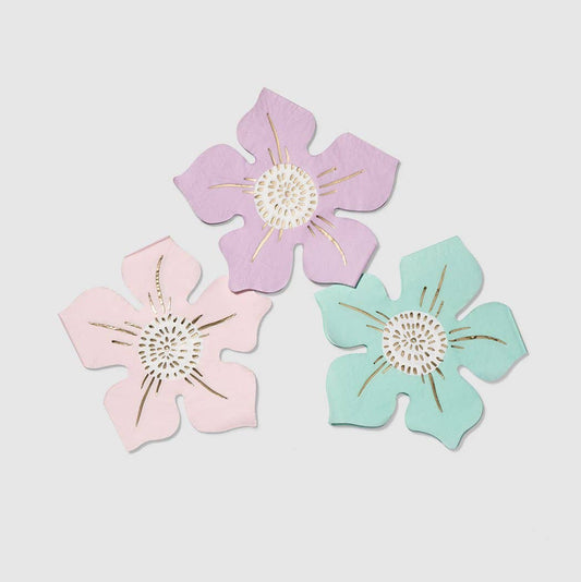 Floral Cocktail Napkins | EnFete Party