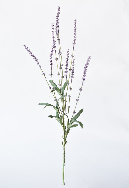 33" Faux Lavender Stem