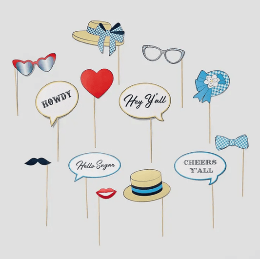 Derby Party Photo Props