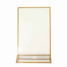 SINGLE Gold Frame Acrylic Table Number Frame