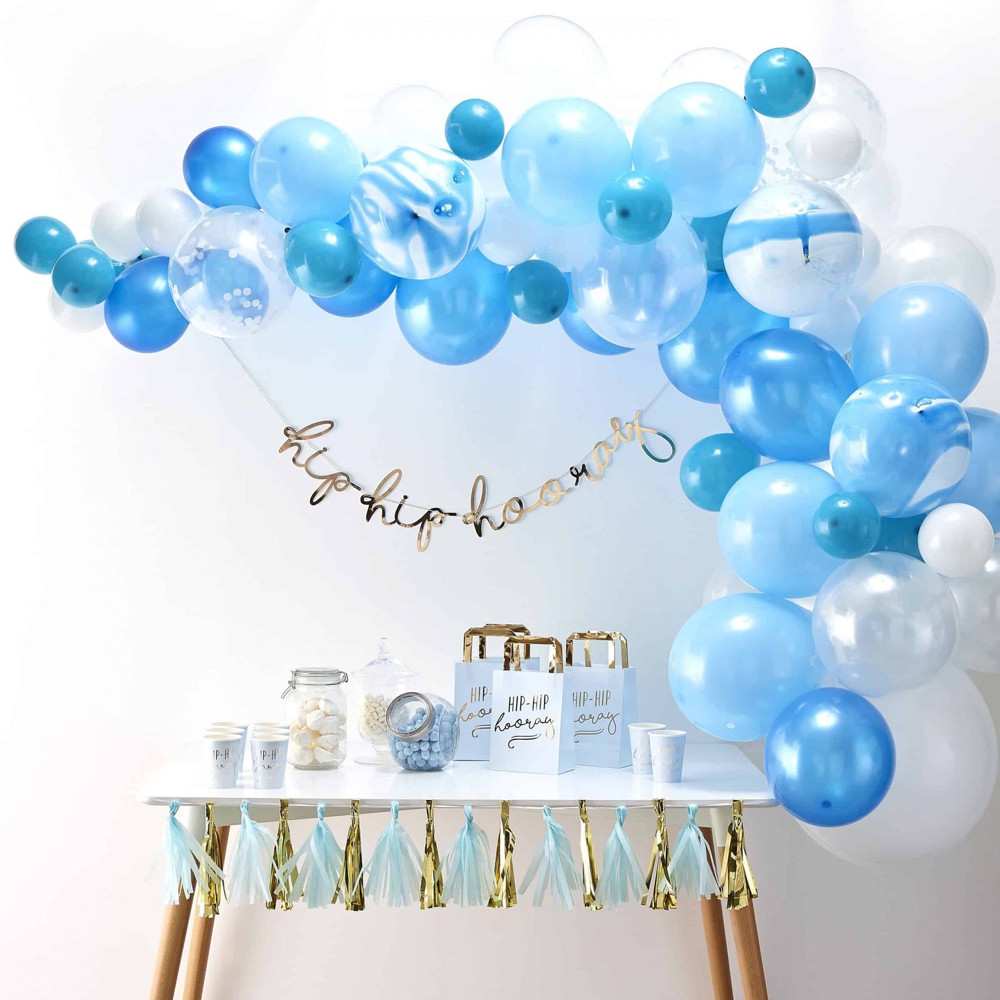 Baby Blue Balloon Garland Kit - 70 Balloons