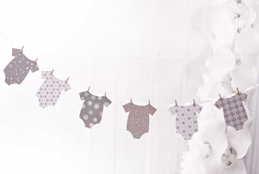 Baby It's Cold Outside Winter Onesie Banner