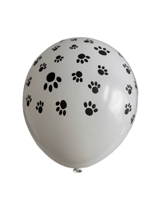 Dog Paw Print - Set of 5 - 11 Inch | EnFete Party