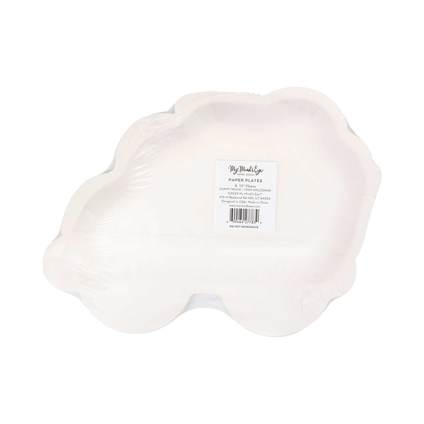 Construction Dump Truck Paper Plates