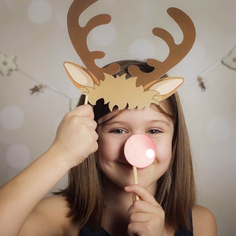 Christmas Photo Booth Props