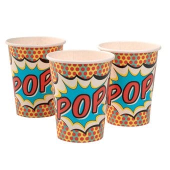 Comic Superhero Party Cups