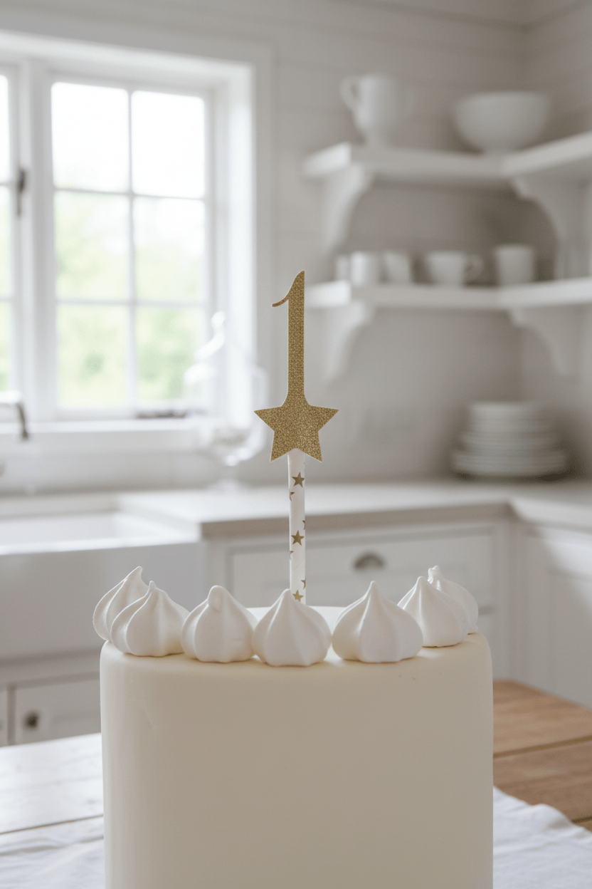 Detail shot in bright kitchen