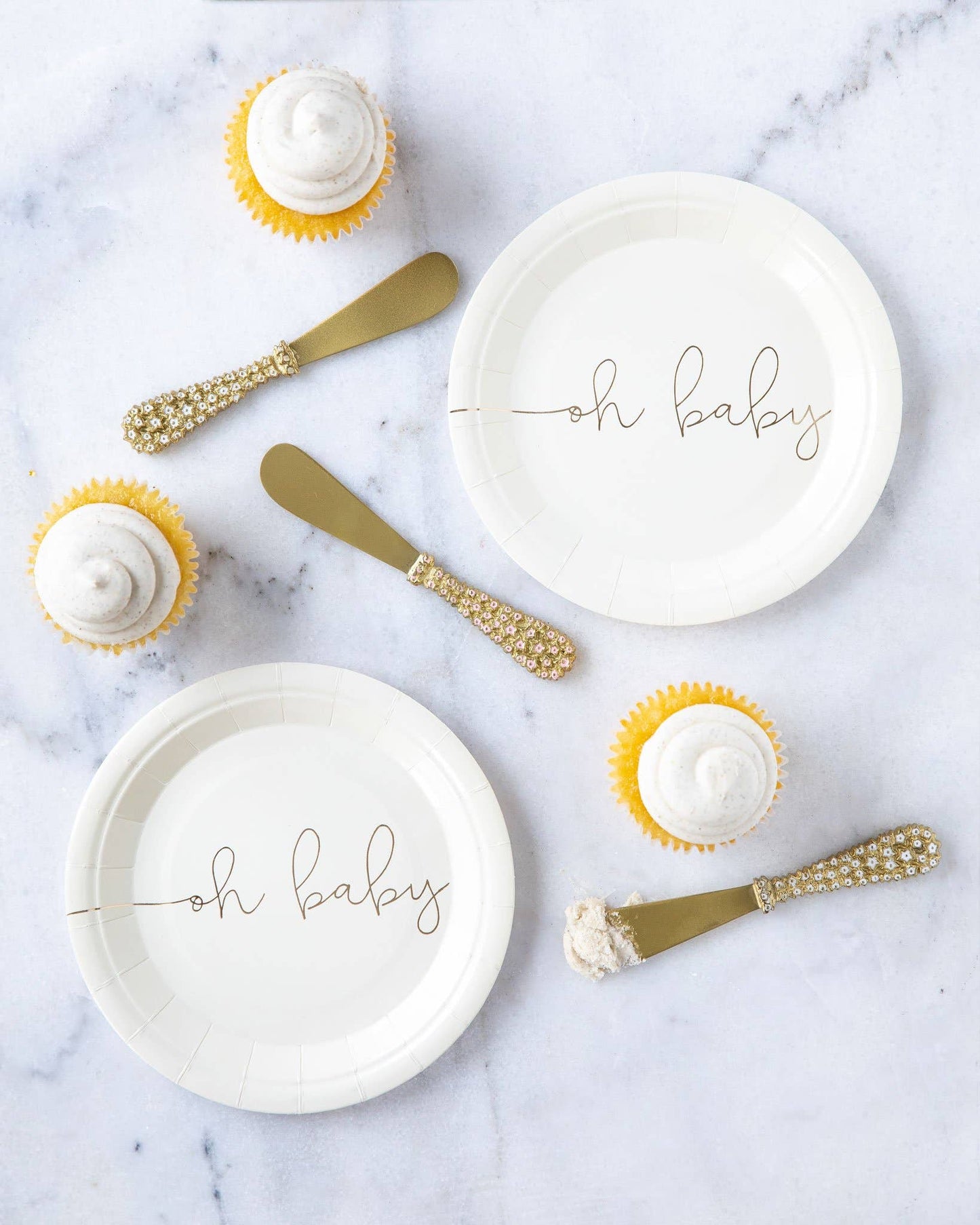 Oh Baby Cake Plates - 7 inch