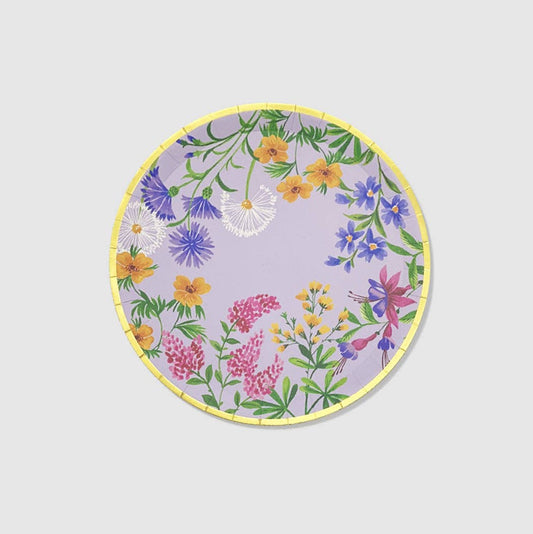 Wildflower Garden Party Dinner Plates | EnFete Party