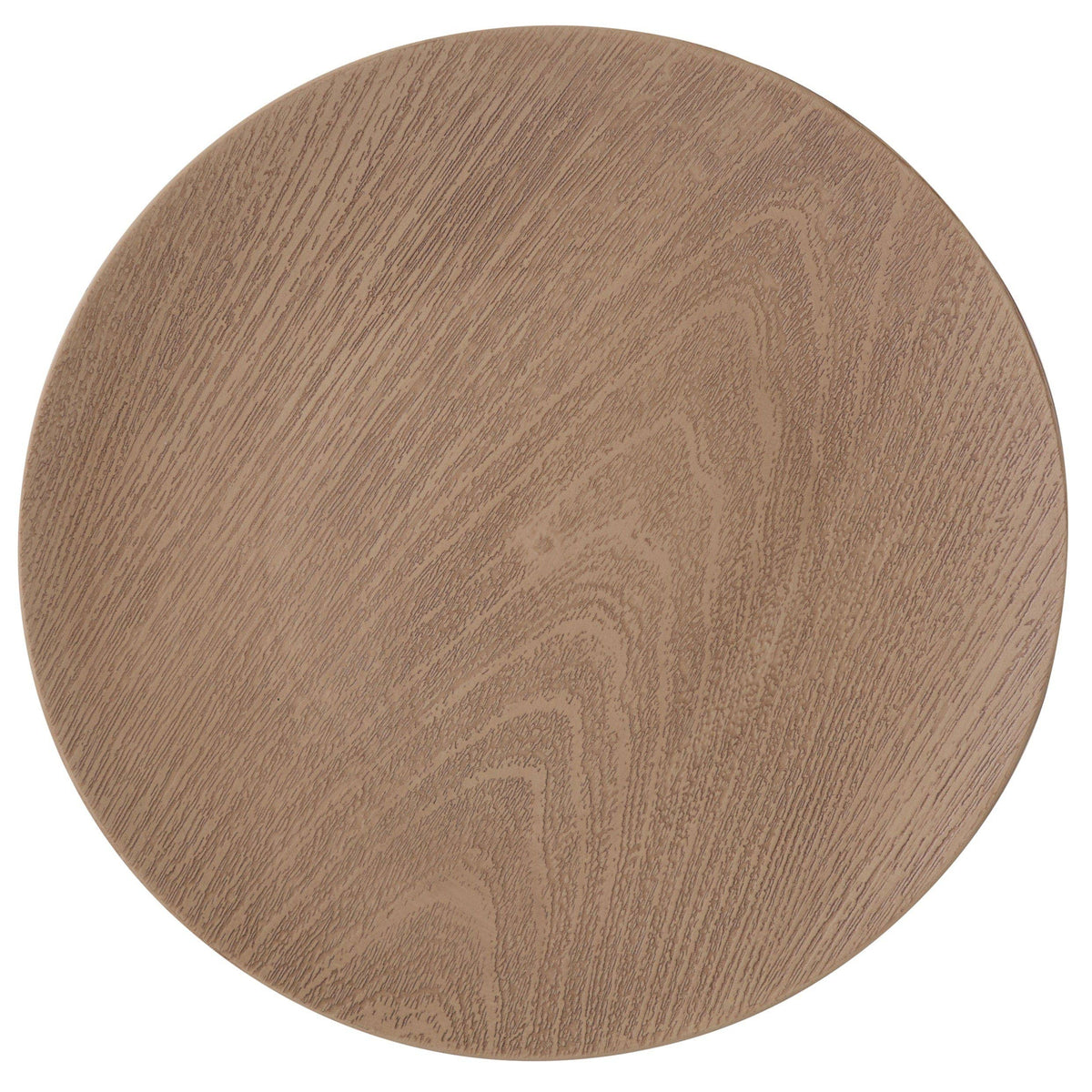 French Oak Wood Look Charger | EnFete Party