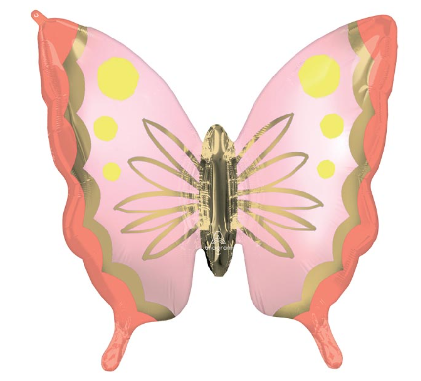 SOULFUL BLOSSOMS BUTTERFLY - 14"INFLATED