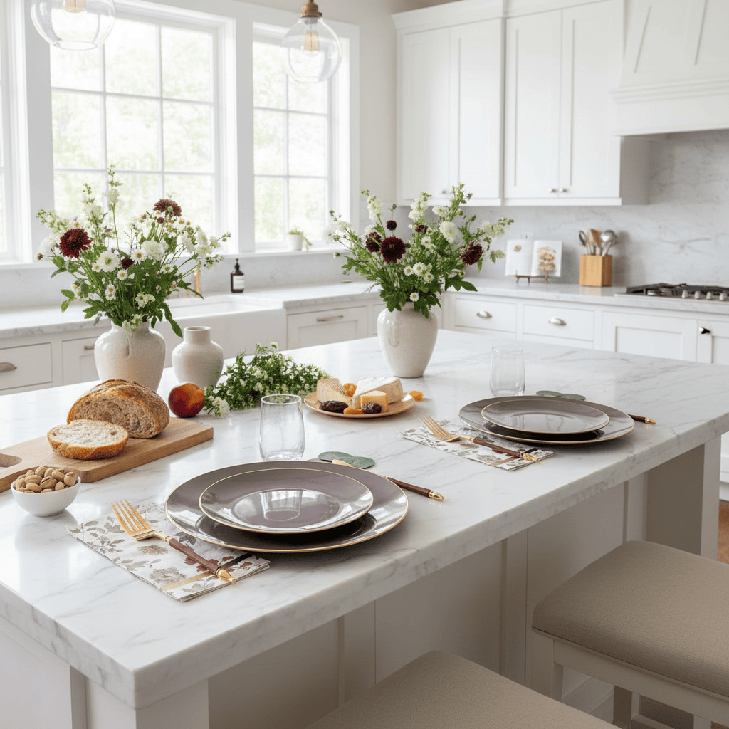 French country kitchen party