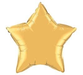 Giant Gold Star Balloon 36 Inch - Twinkle Twinkle Little Star Birthday Party Baby Shower Balloon