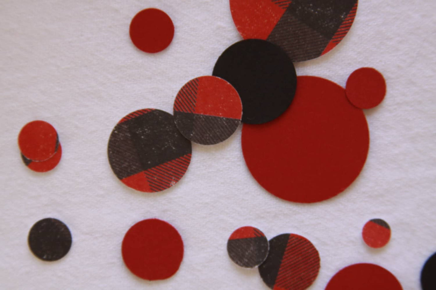 Lumberjack Confetti and Wood Disks